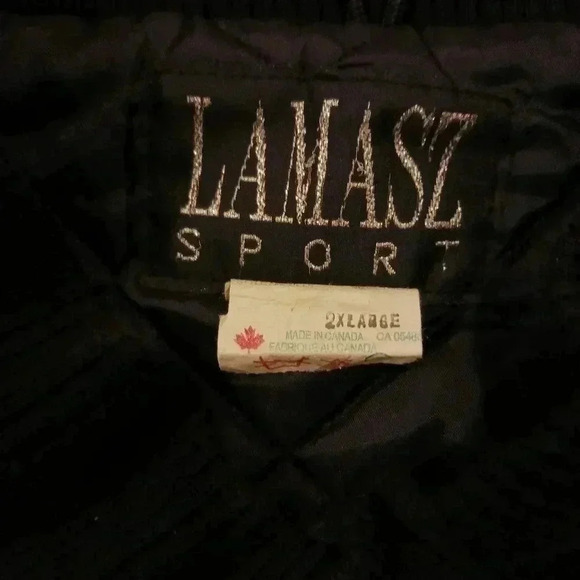 Ford Mustang Cobra Mens Wool Bomber Jacket Size 2XL Lamasz Sport - Picture 5 of 9